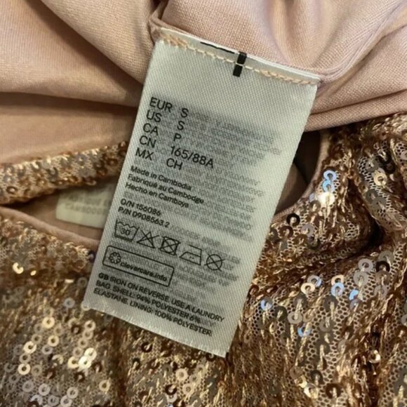 H&M Pink Sequin Tee - Picture 8 of 9